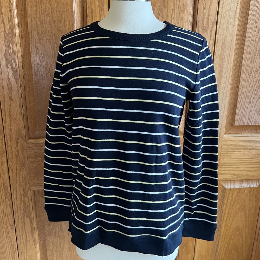 TALBOTS - Southhampton Stripe Sweatshirt - NEW with Tag